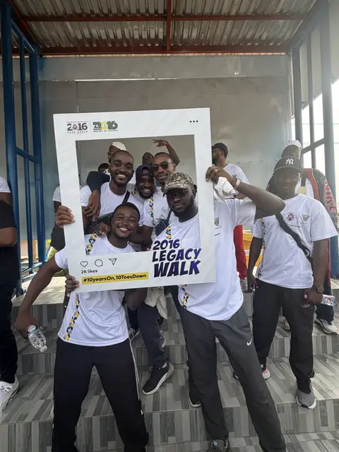 A moment from 2016 Legacy Health Walk